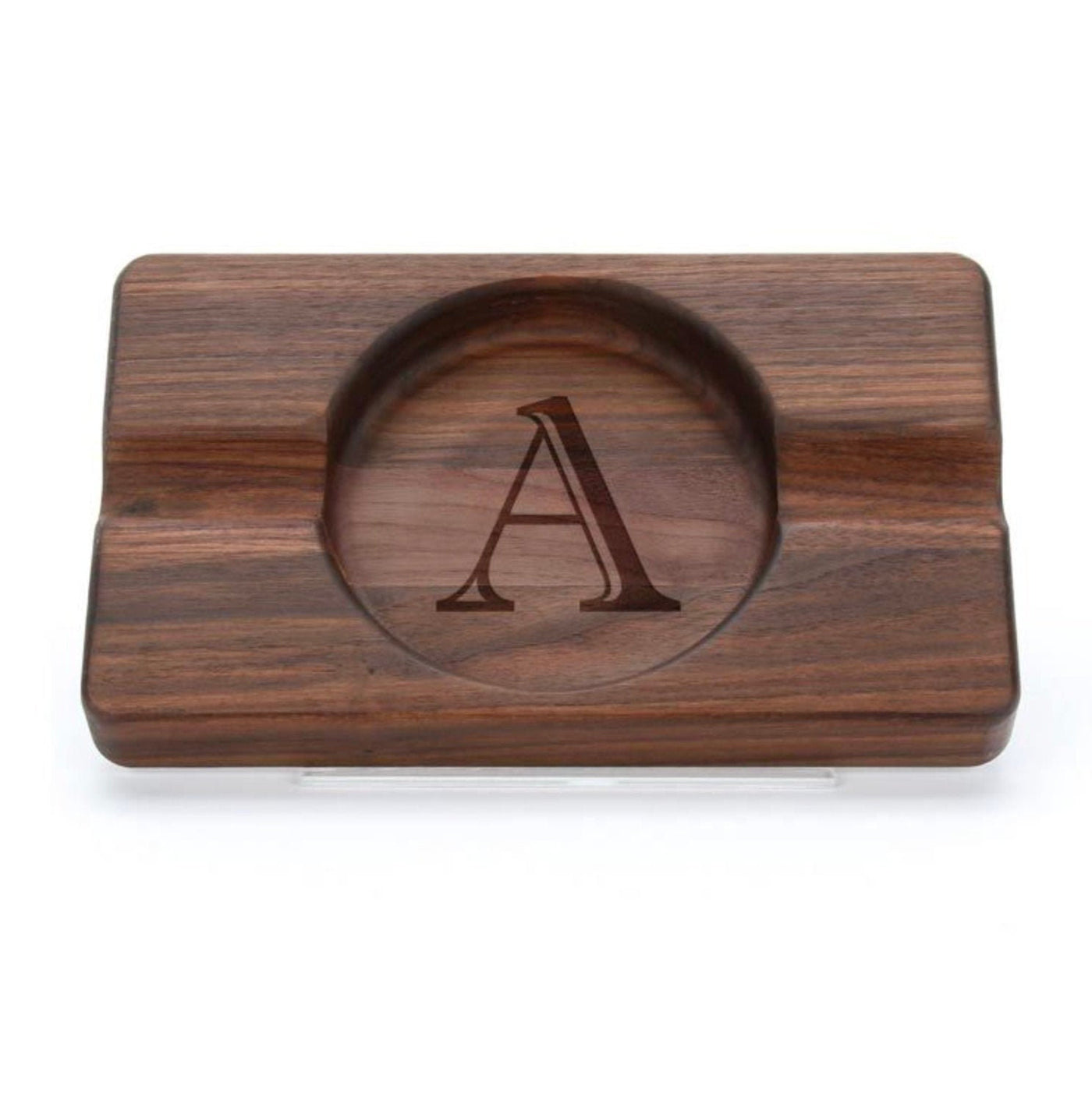 Engraved Double Cigar Ashtray