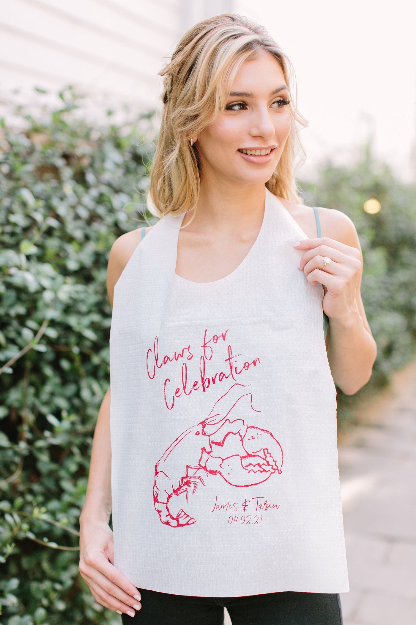 Claws for Celebration Lobster Party Bibs