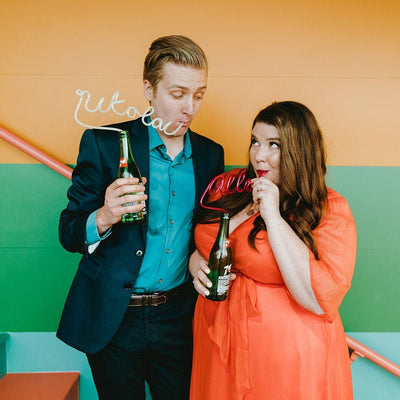 Custom Name Straws