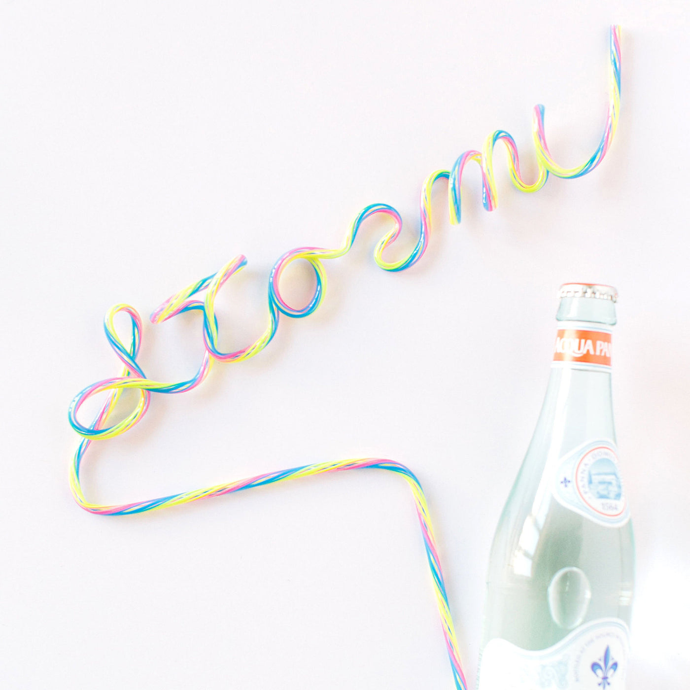 Custom Name Straws