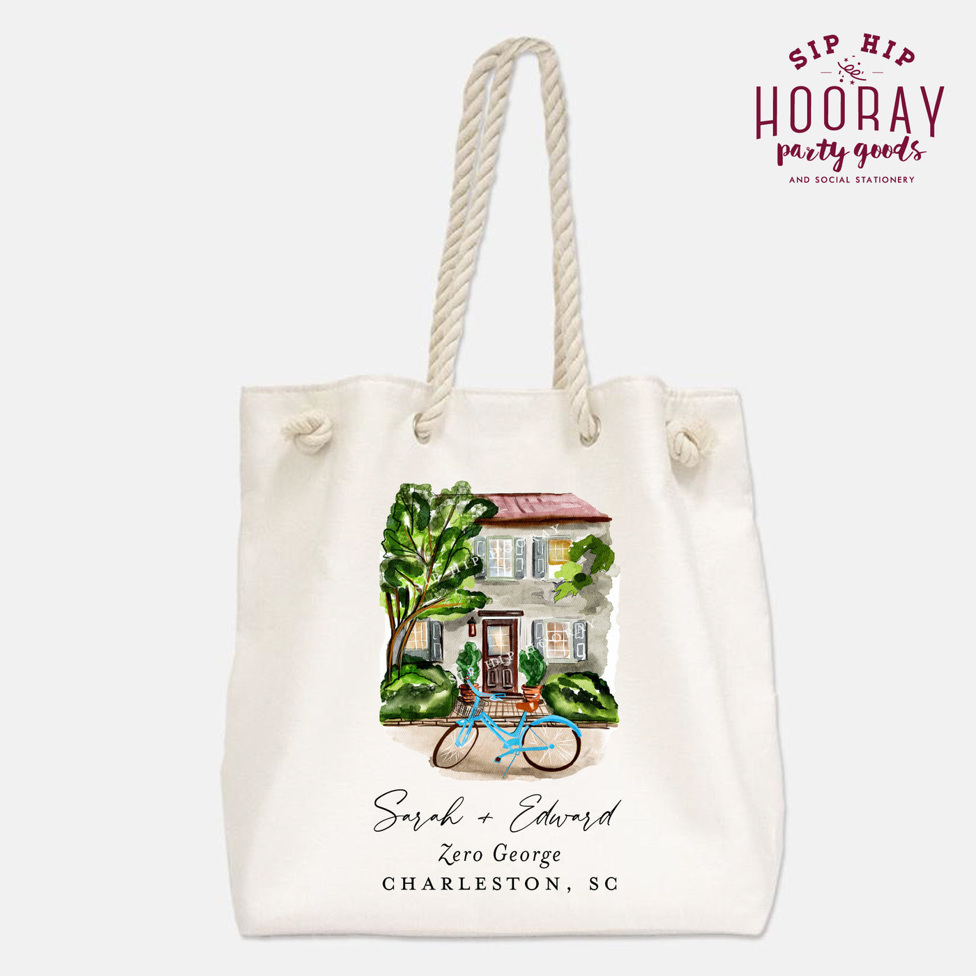 House Drawing or Illustration Totes