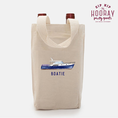 Boat Art Tote Bags