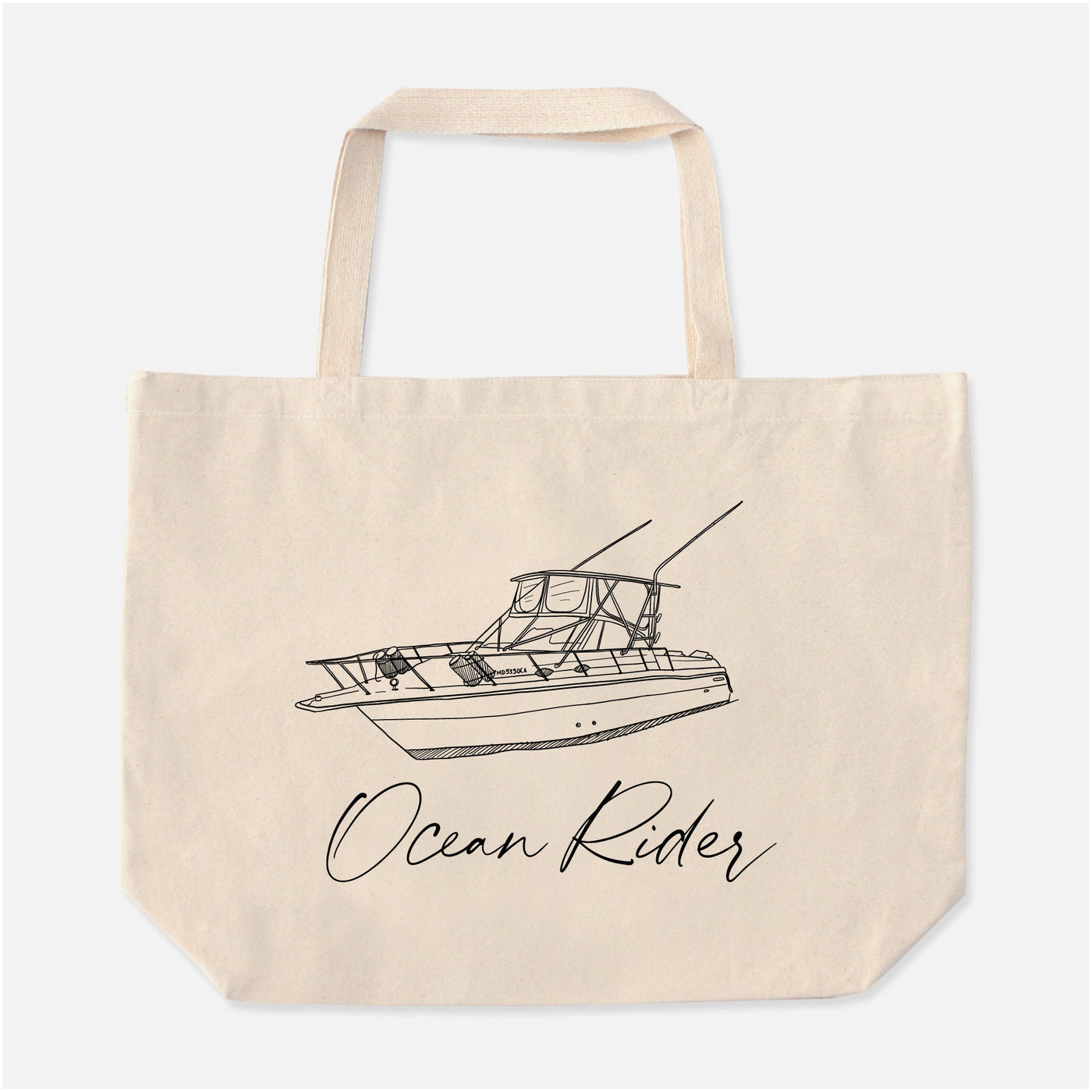 Boat Art Tote Bags