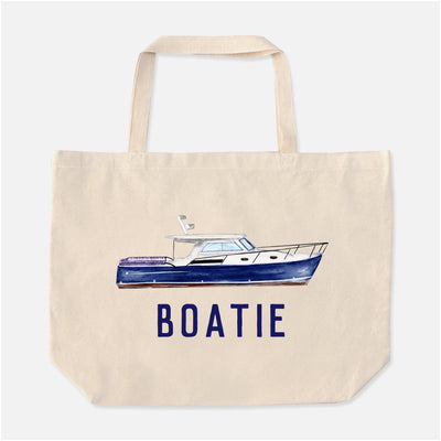 Boat Art Tote Bags