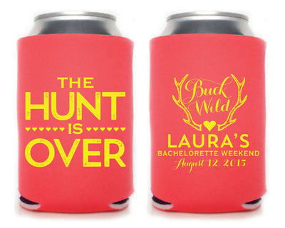 Buck Wild Bachelorette Party Can Coolers #1017