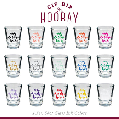 Cheers to 30 Years Birthday Shot Glasses #1895