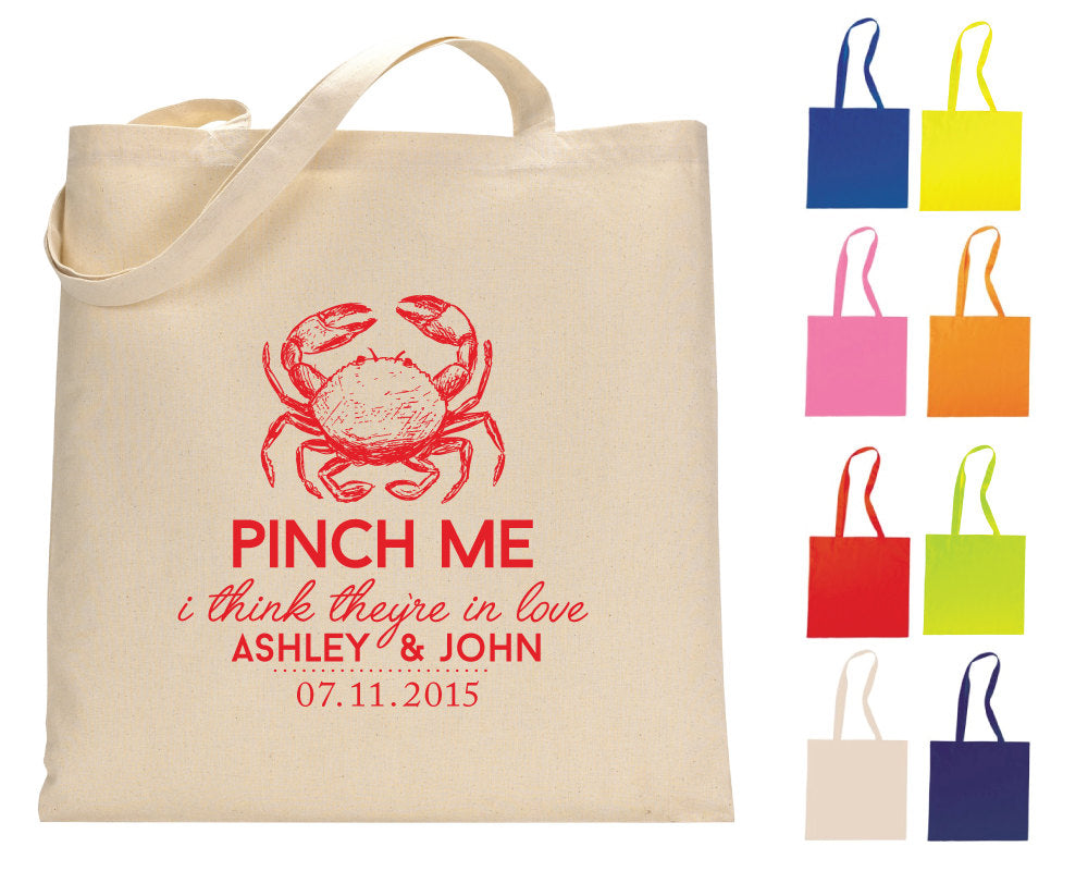 Crab Boil Pinch Me Wedding Welcome Bag 1089, 1395