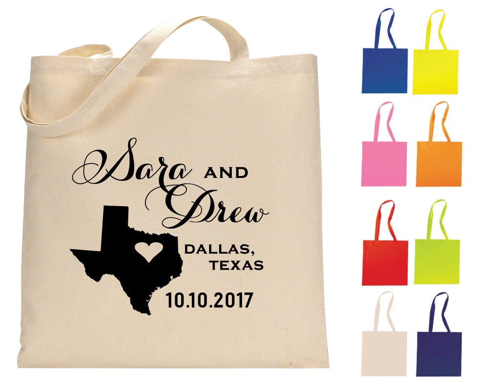 State Wedding Tote Bag #1101