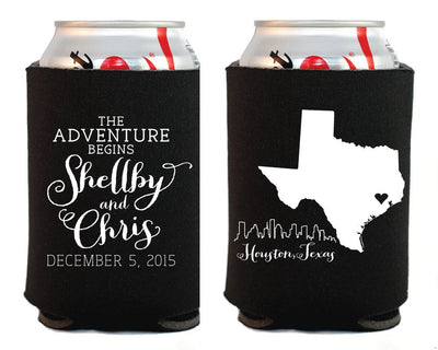 Let The Adventure Begin | State and Skyline Can Cooler #1227