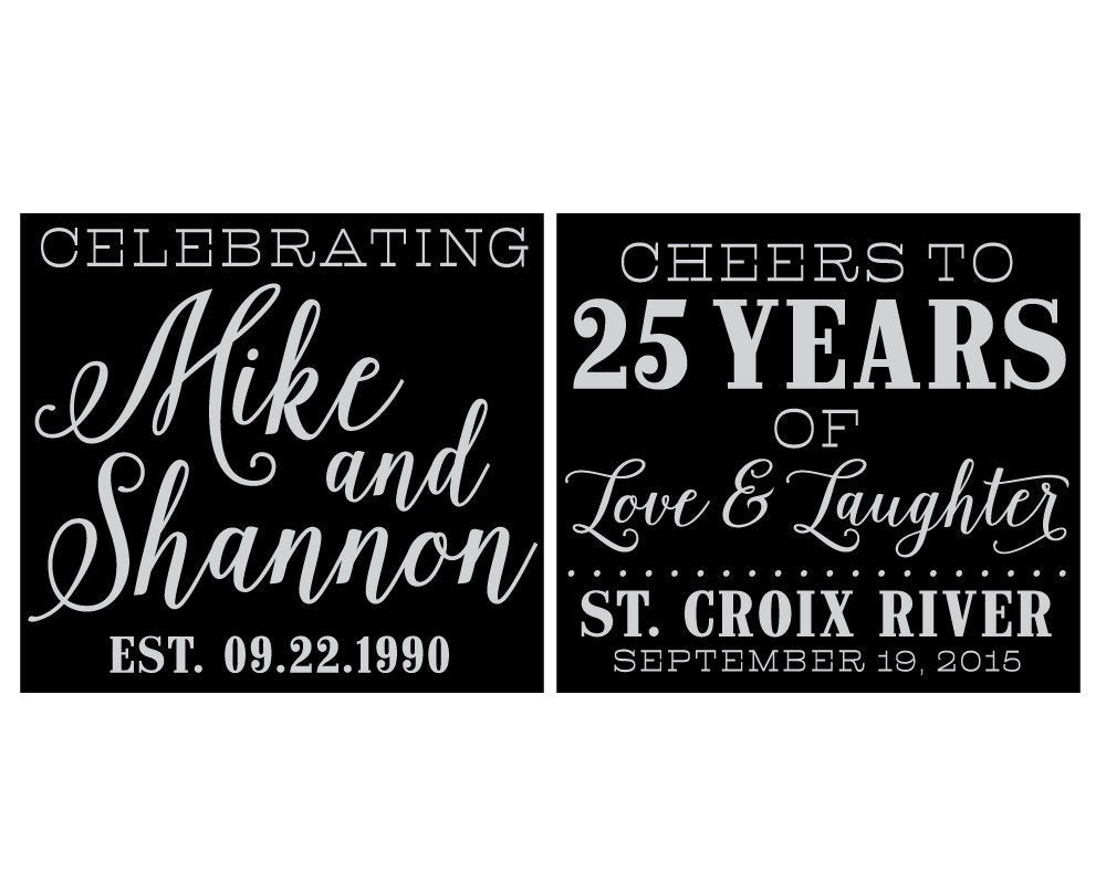 Cheers to Years of Love & Laughter | Anniversary Can Cooler #1235