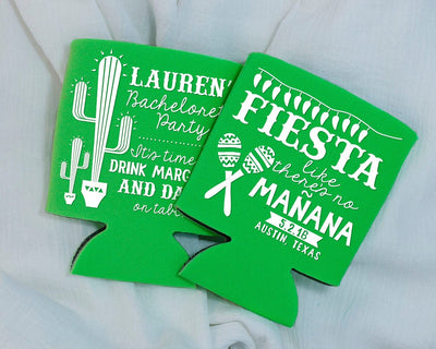 Final Fiesta Bachelorette Party Can Coolers #1287