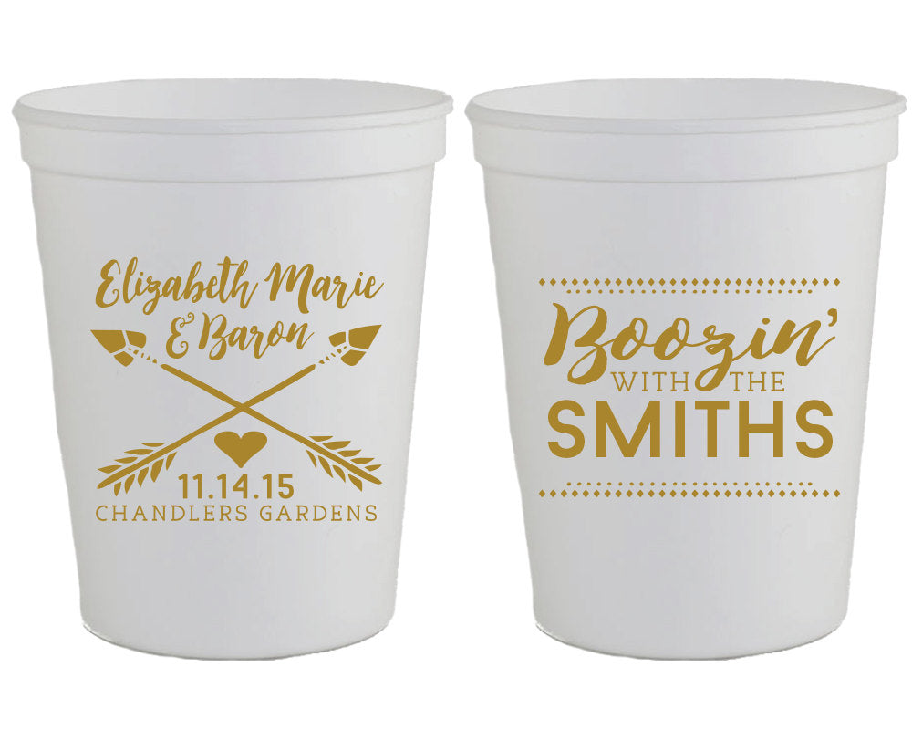 Boozin With Custom Stadium Cup Design #1302