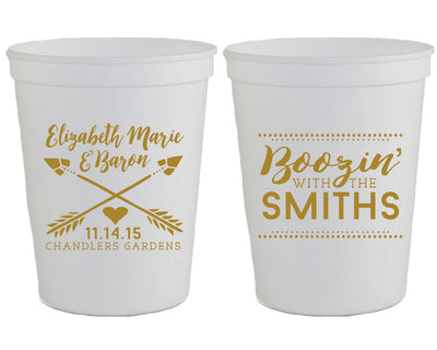 Boozin With Custom Stadium Cup Design #1302