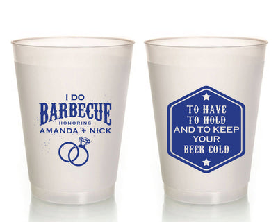 I Do BBQ Frosted Cups #1333