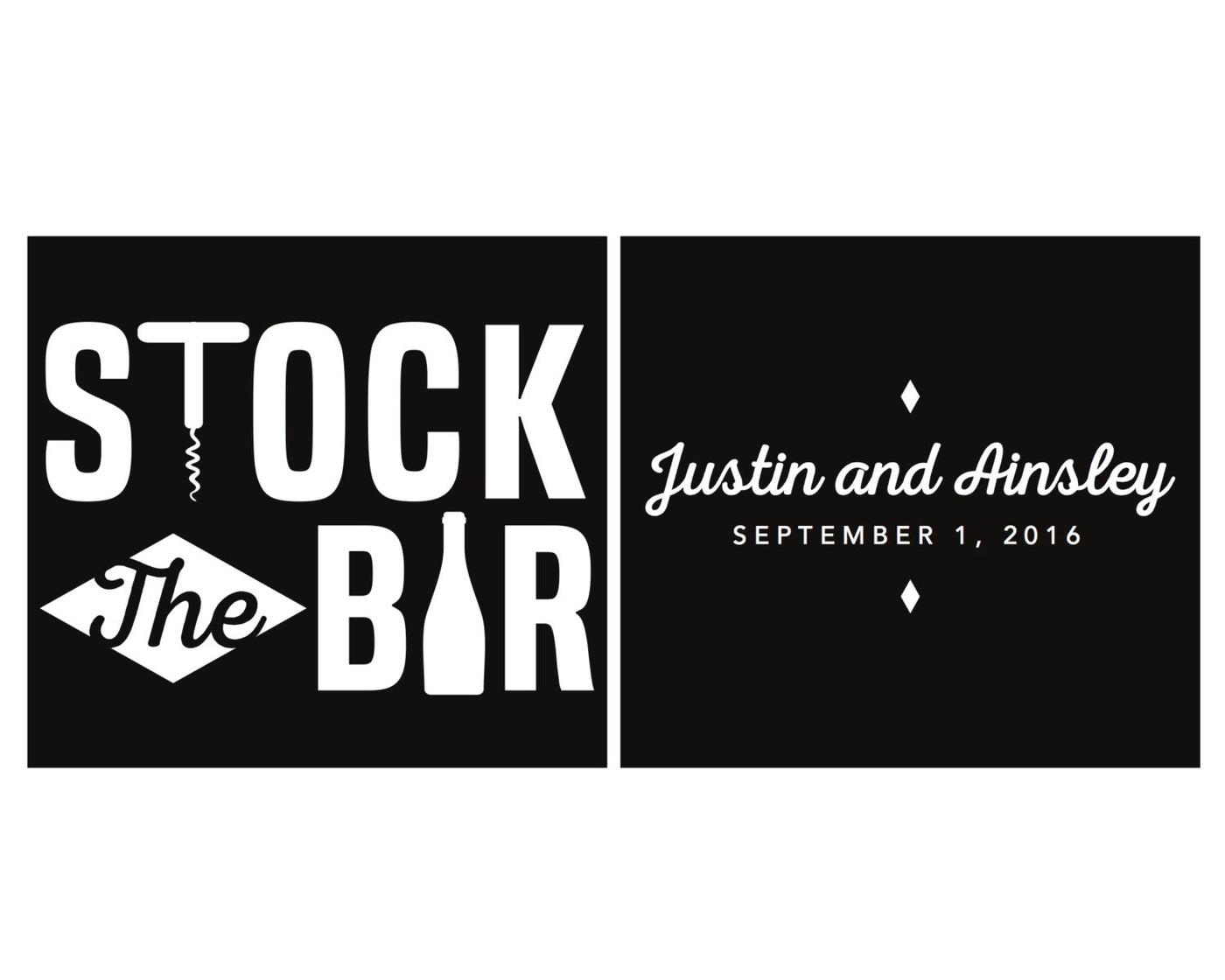Stock The Bar | Diamonds Foam Cup #1337