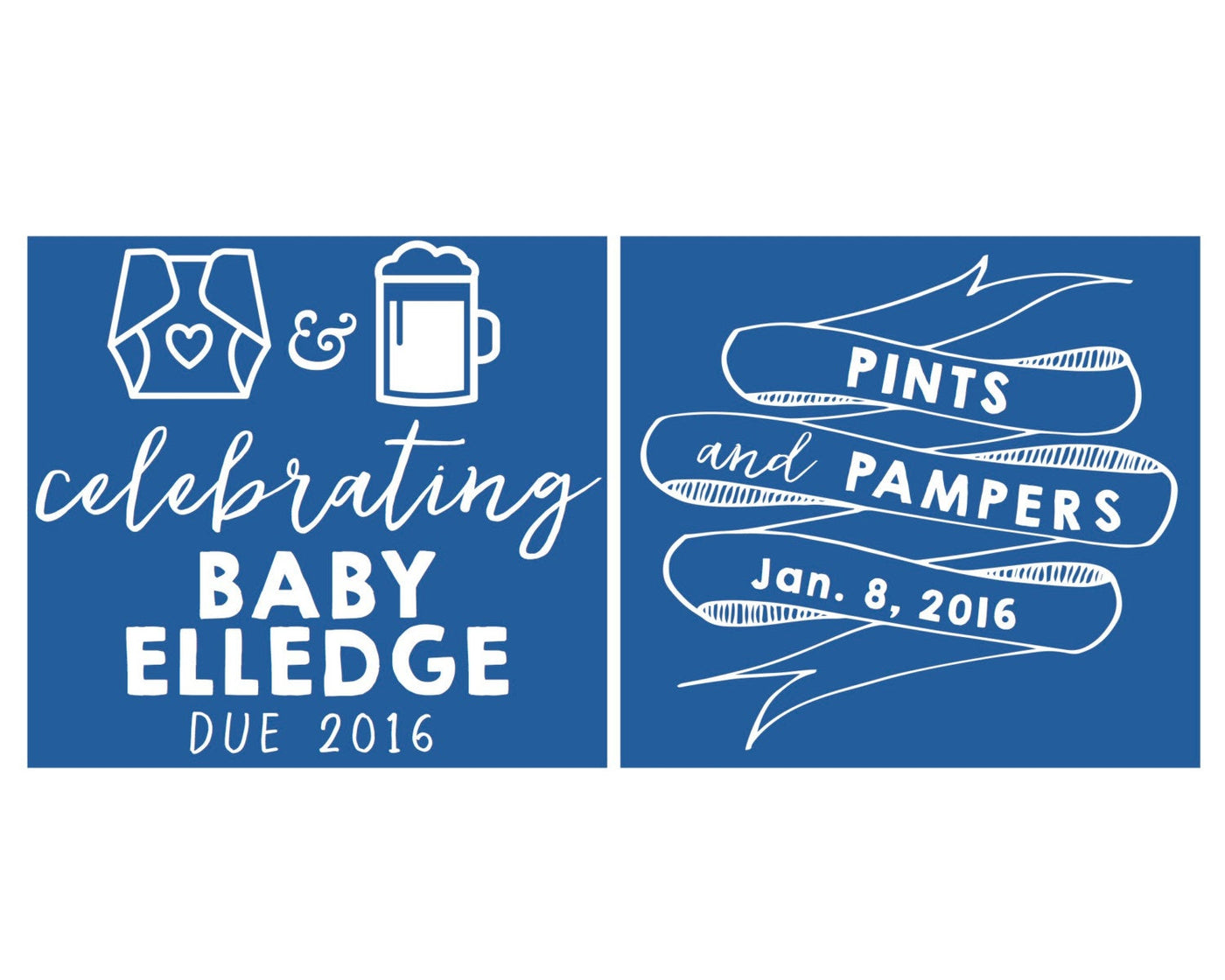 Pints and Pampers Frosted Cups #1350