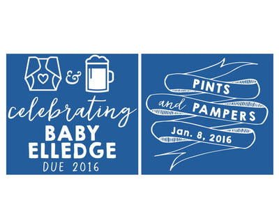 Pints and Pampers Frosted Cups #1350