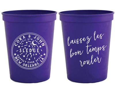 NOLA Crescent Water Meter Stadium Cups #1351