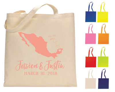 Destination Wedding Tote Bags