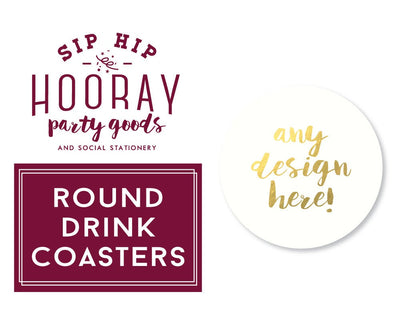 Personalized Drink Coasters #1397