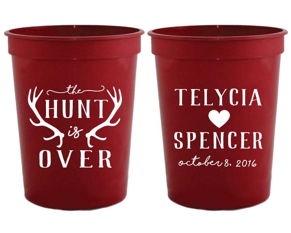 The Hunt is Over Stadium Cup Design #1366
