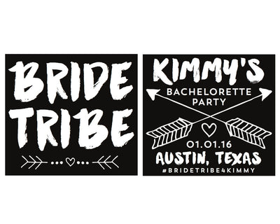 Bride Tribe Bachelorette Party Frosted Cups, #1373