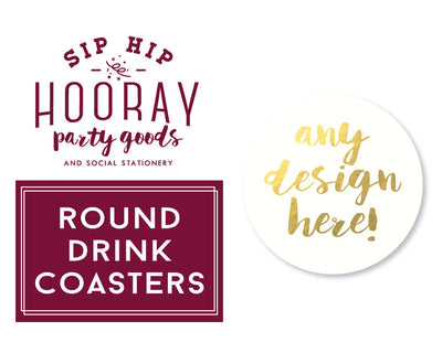 Farm Wedding Coaster Design #1682
