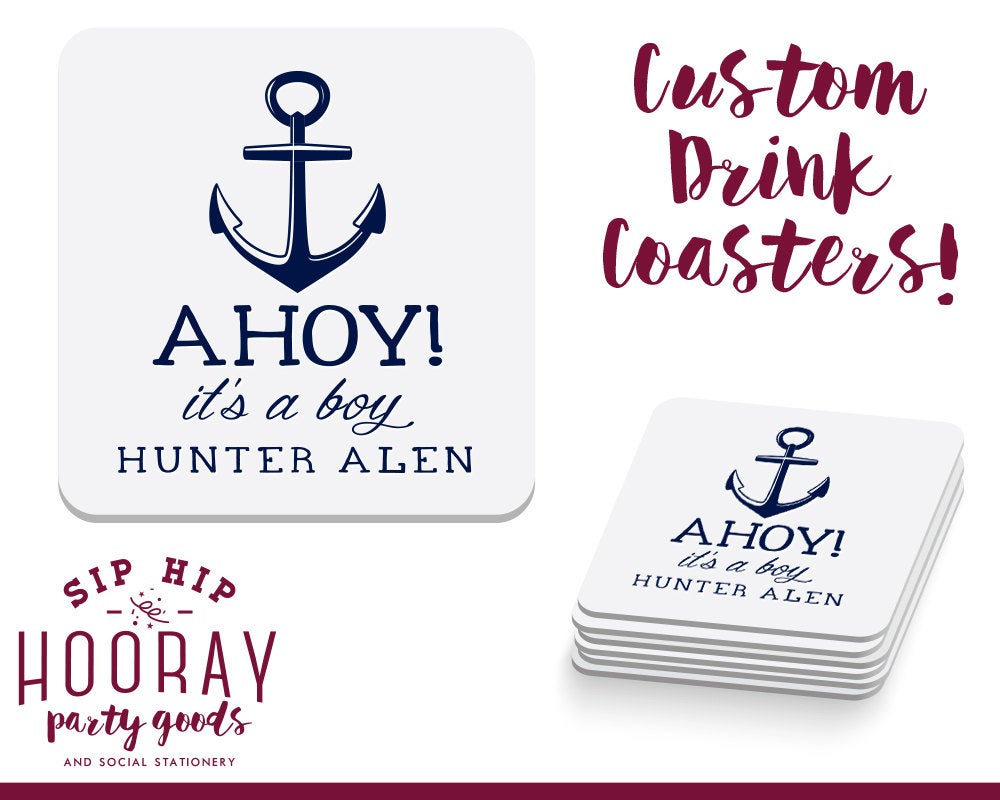 Ahoy it's a Boy Coasters #1371
