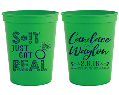 Just Got Real Stadium Cups #1390