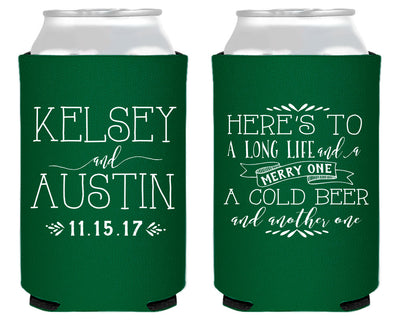 Irish Blessing Can Coolers #1391