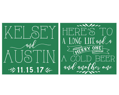 Irish Blessing Can Coolers #1391