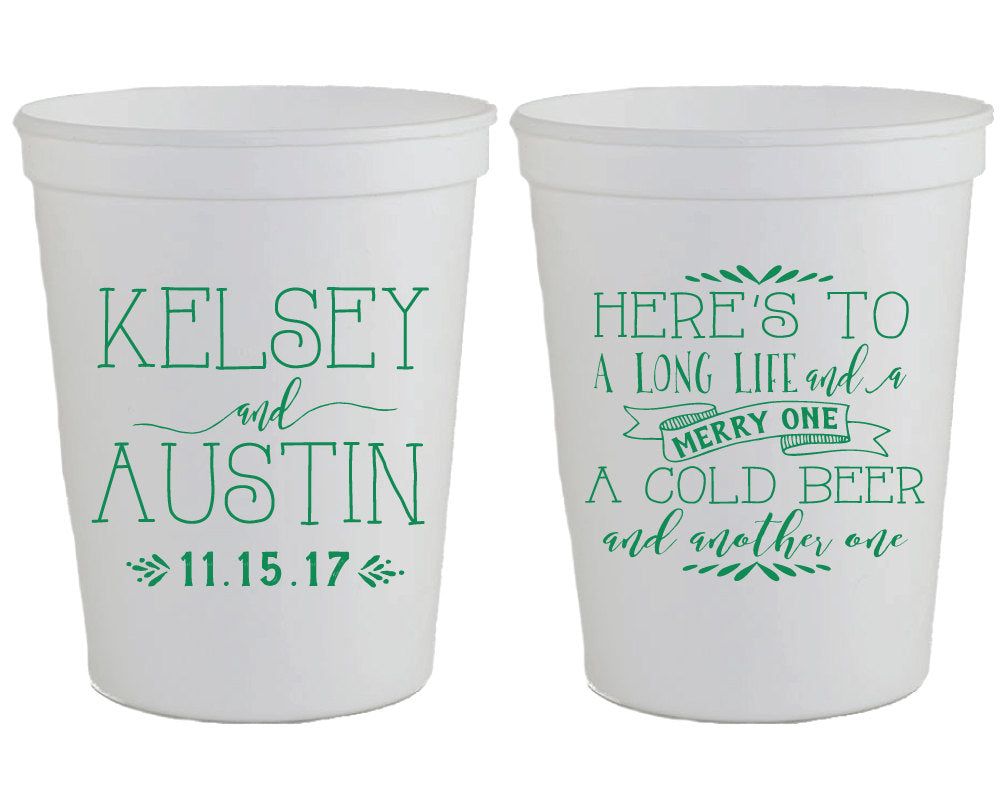 Irish Blessing Stadium Cups #1391