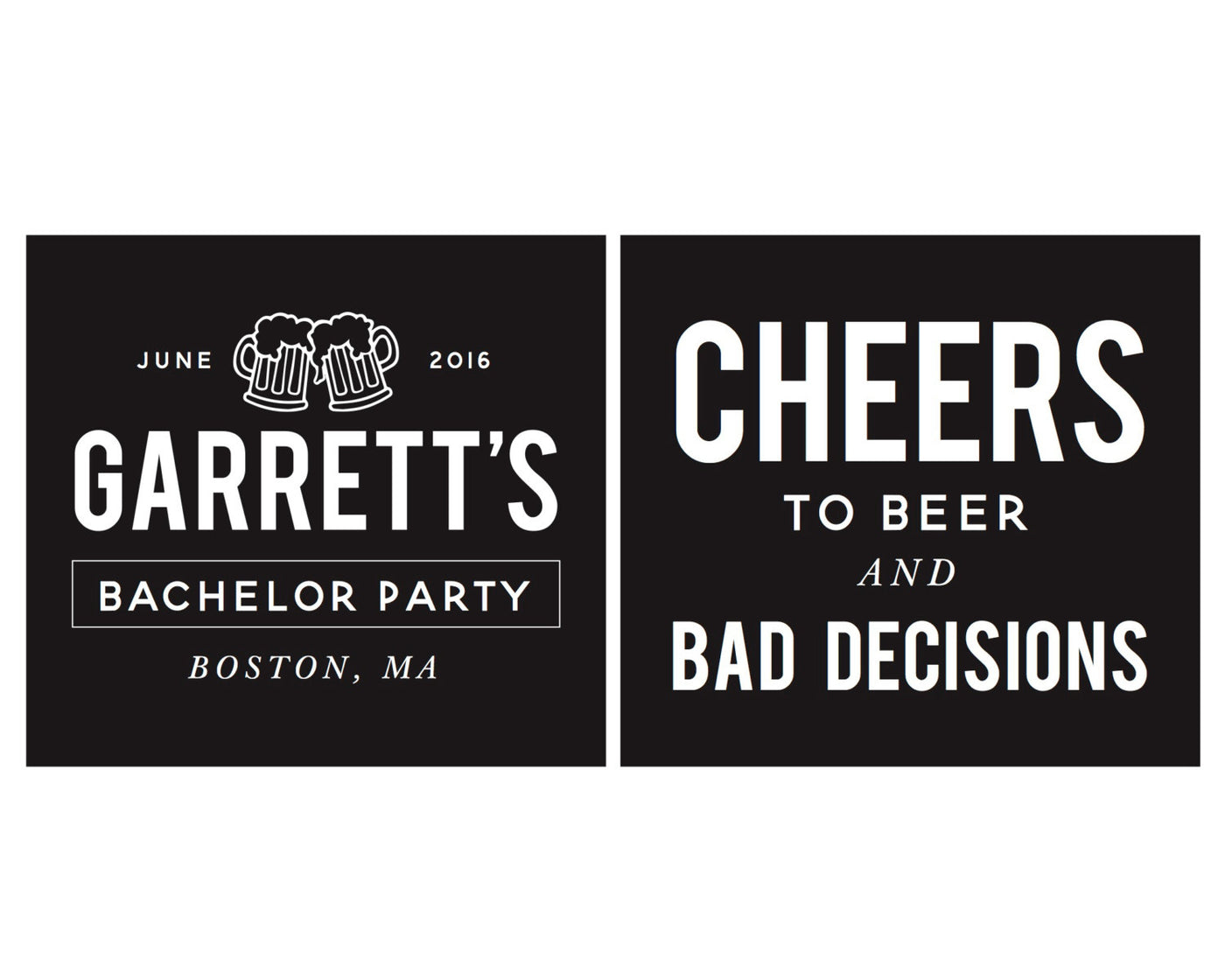 Cheers to Beer and Bad Decisions | Bachelor Stadium Cups #1410