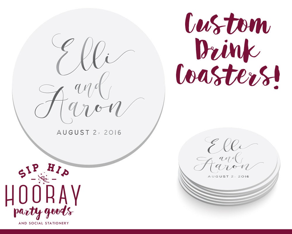 Personalized Coasters Design #1416