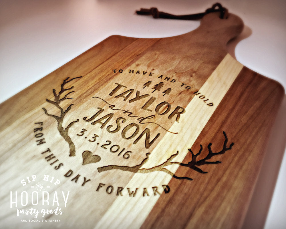 Custom Housewarming Engraved Cutting Board