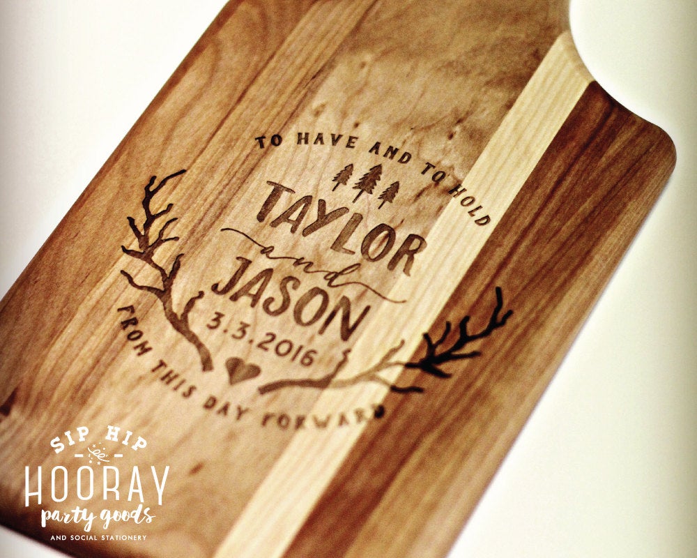 Custom Housewarming Engraved Cutting Board