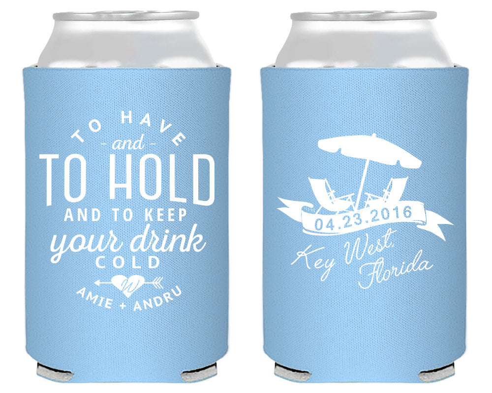To Have and To Hold Can Coolers #1427