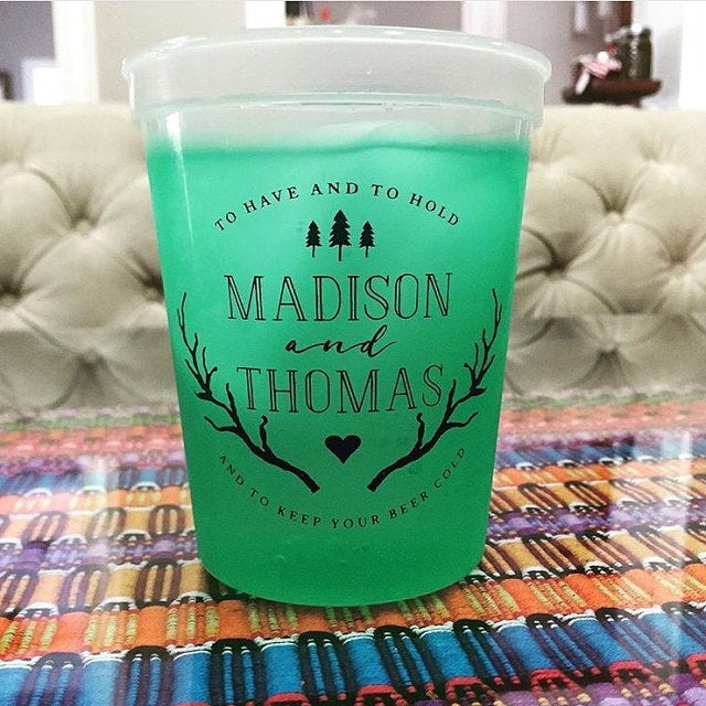 Laissez Les Bons Temps Rouler Bachelorette Stadium Cup Design #1448