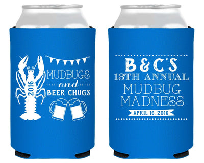 Crawfish Boil Birthday Can Coolers #1430