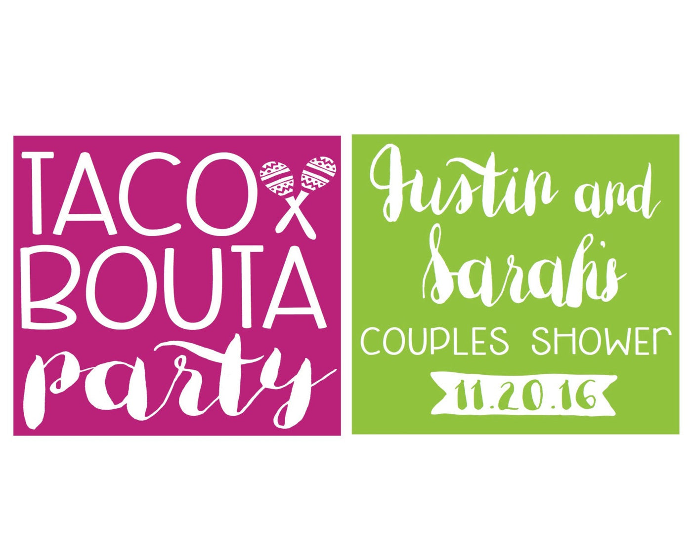 Taco Bouta Party Stadium Cups Design #1431