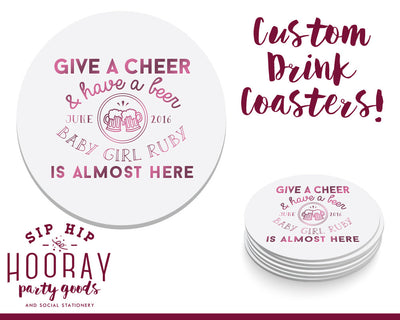 Baby Shower Coasters #1467