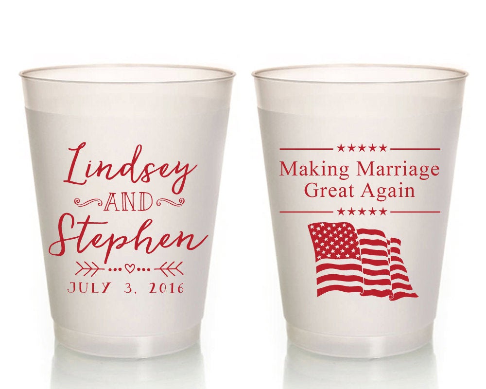 Making Marriage Great Again Frosted Cup #1479
