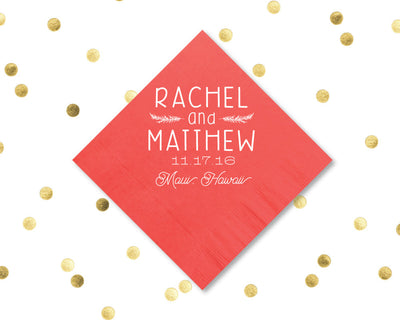 Custom Event Napkins #1450