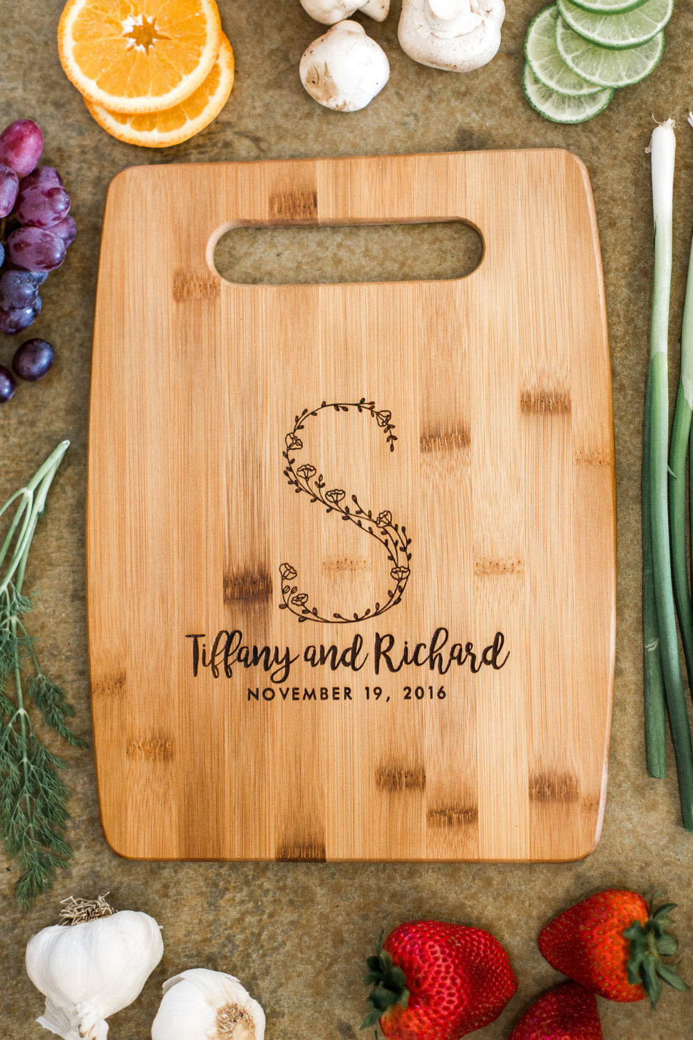 Personalized Cutting Board, Christmas