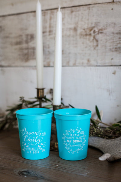 Don't Take My Drink I'm Dancing Personalized Stadium Cup Design #1429