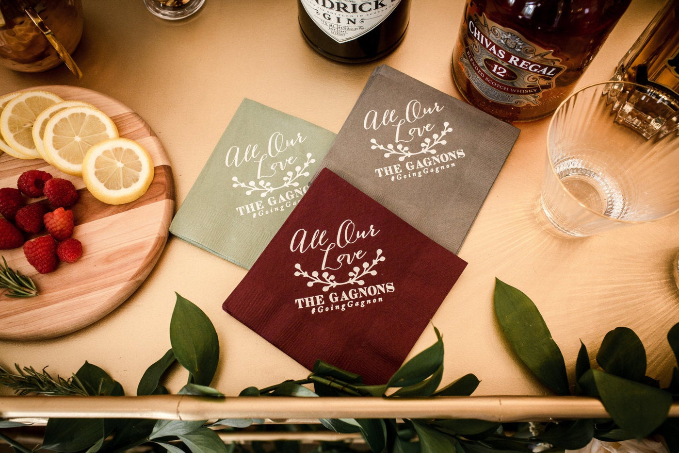All Our Love Beverage Napkins #1102