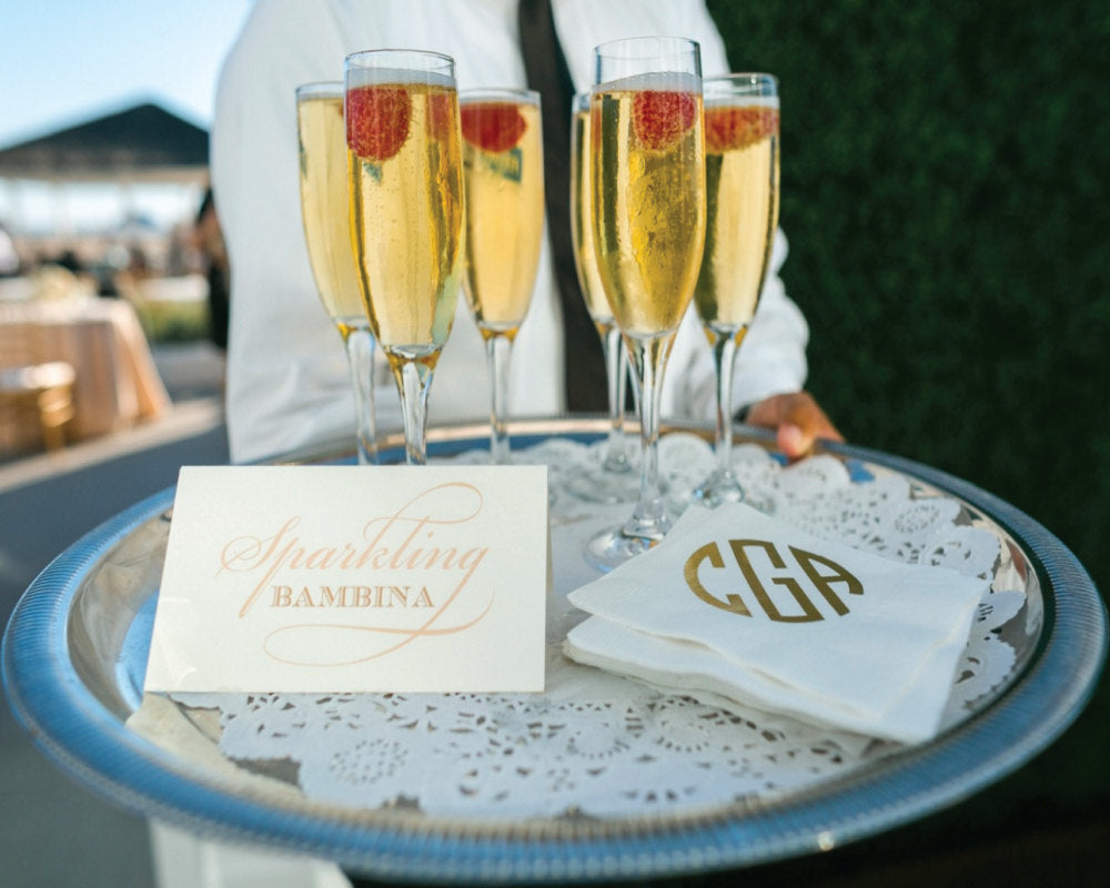 Custom Event Beverage Napkins #1420