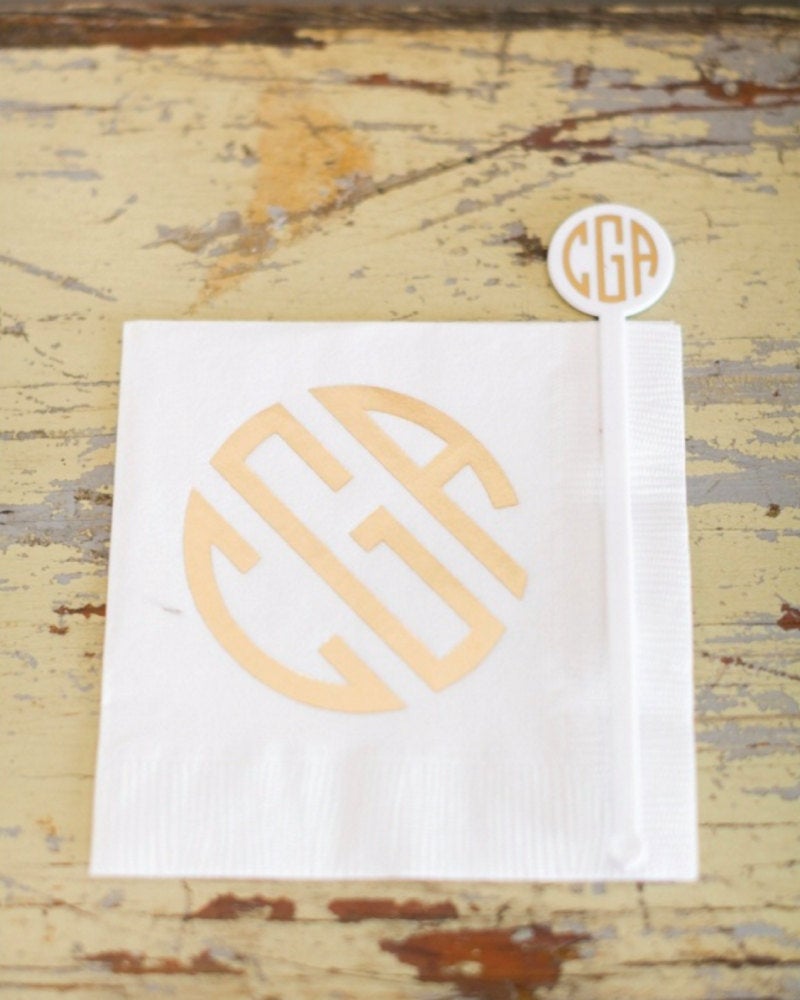 Custom Event Beverage Napkins #1420