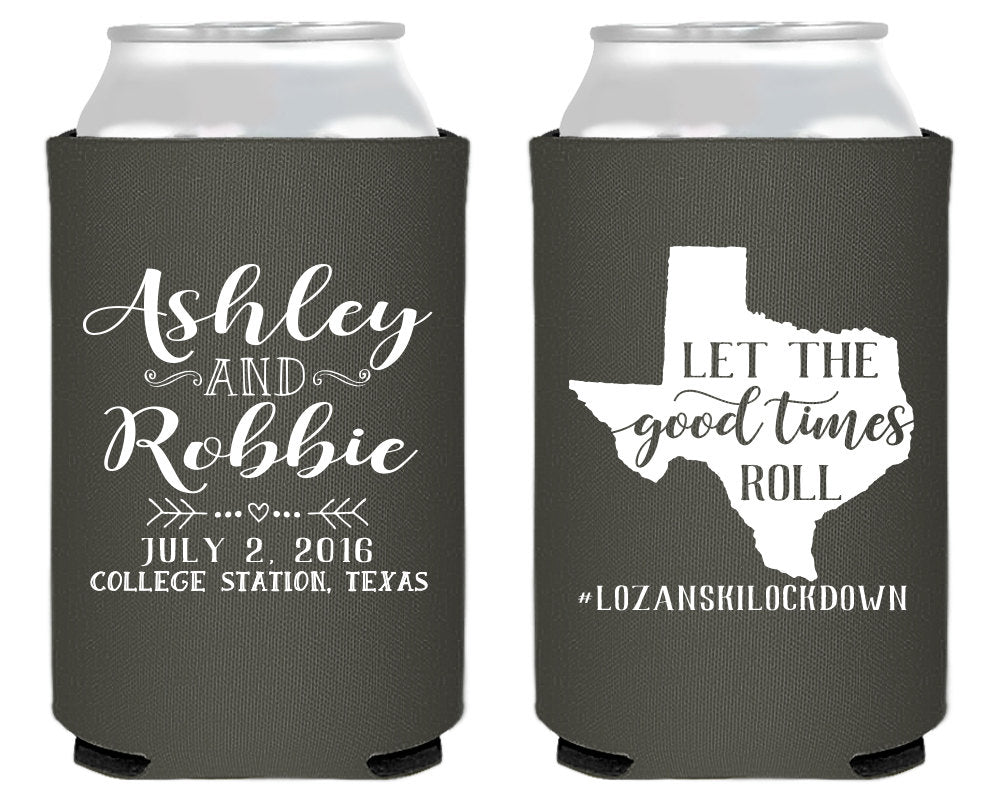 Let the Good Times Roll Can Coolers  #1508