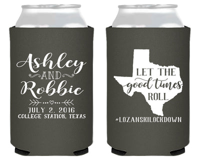 Let the Good Times Roll Can Coolers  #1508